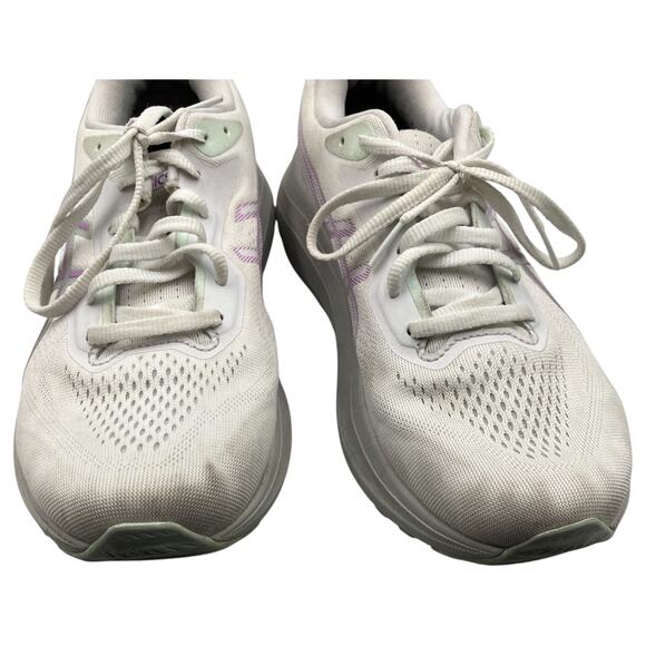Asics GT-1000 13 Running Shoes Trainers Sneakers White Lavender Glow Size 9 - Picture 1 of 9